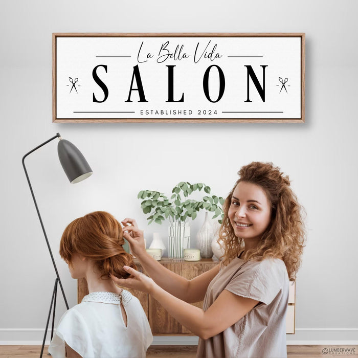 Salon Sign