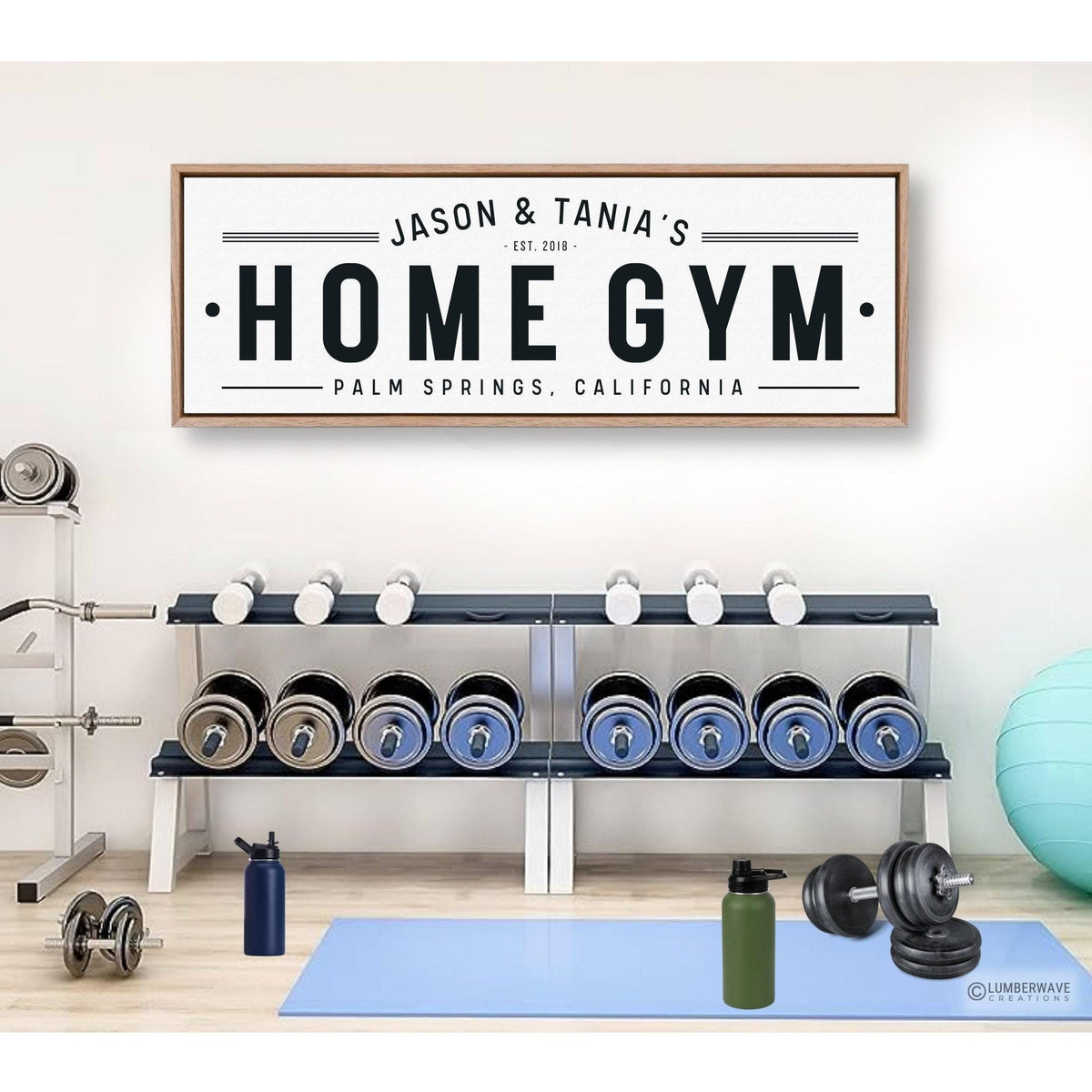 Home Gym Sign