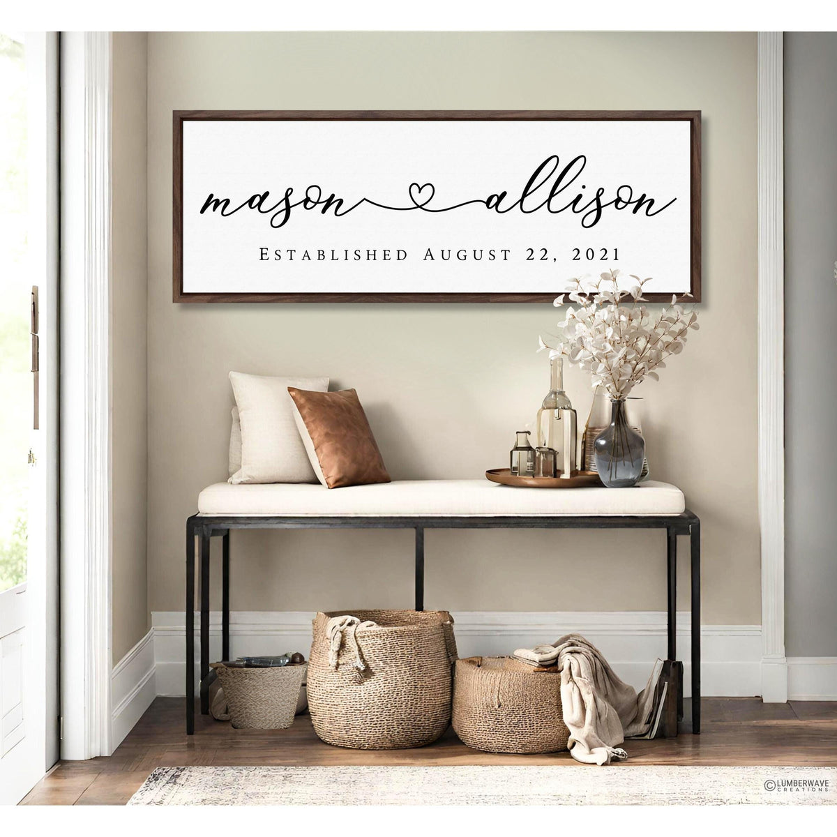 Personalized Wedding Sign