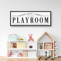 Playroom Sign For Kids Room