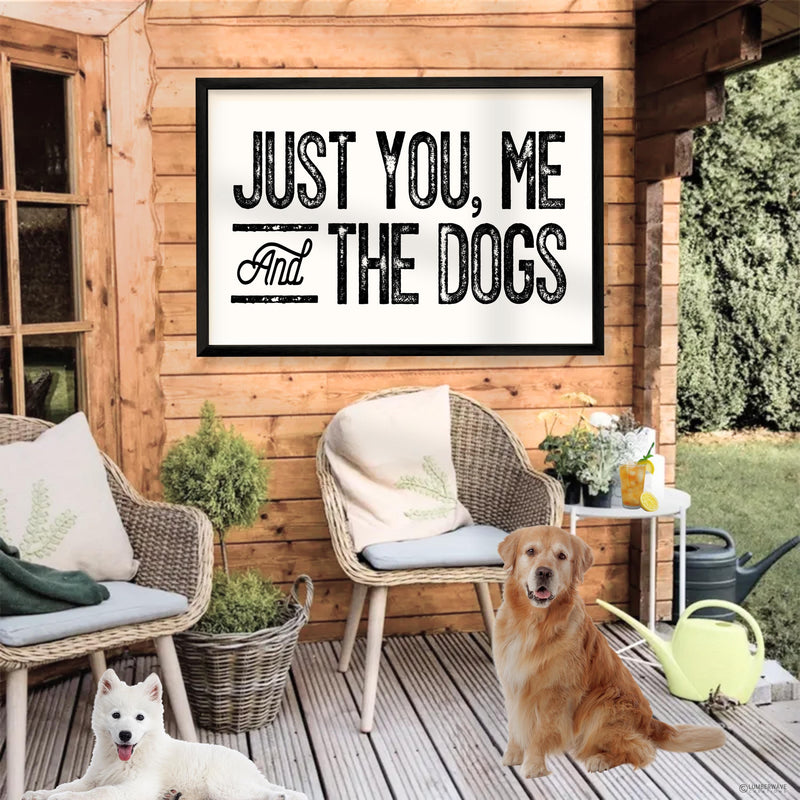 You Me and The Dogs Sign