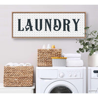 Retro Laundry Sign