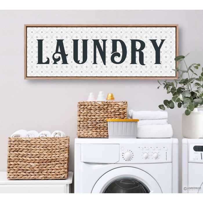 Retro Laundry Sign