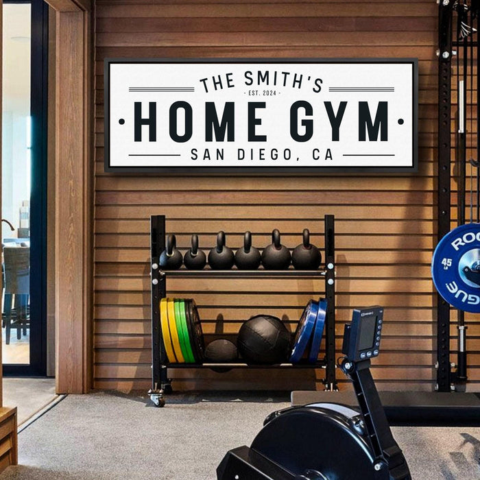 Home Gym Sign
