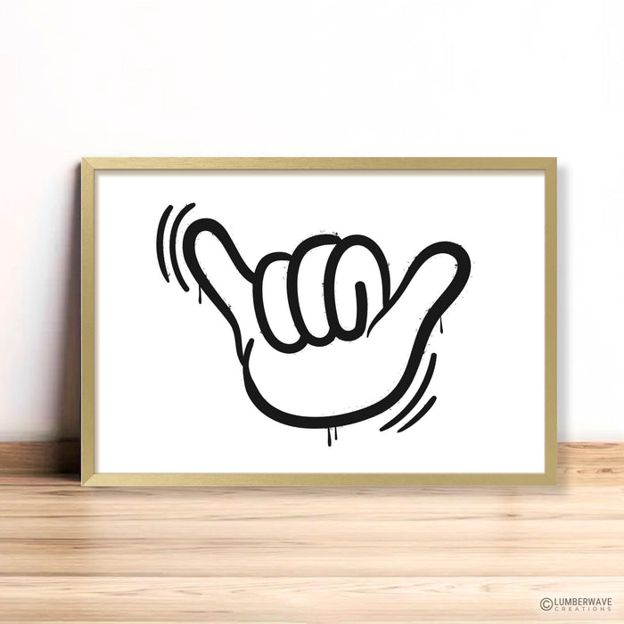 Hang Loose Print