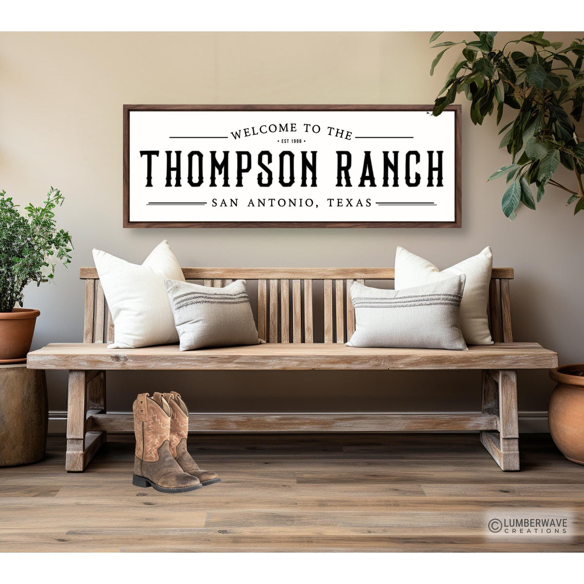 Personalized Ranch Sign