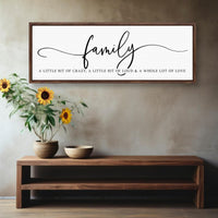 Family Quote Sign