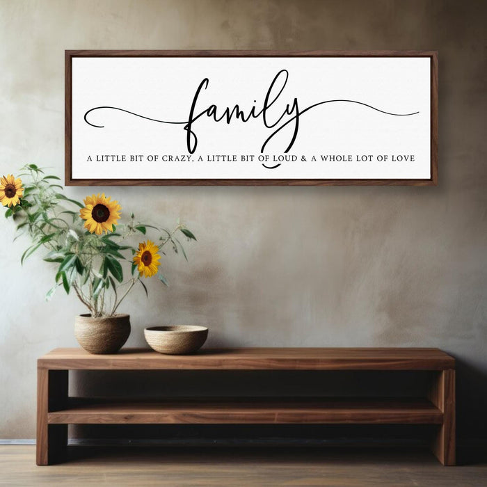 Family Quote Sign