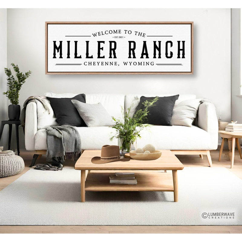 Personalized Ranch Sign