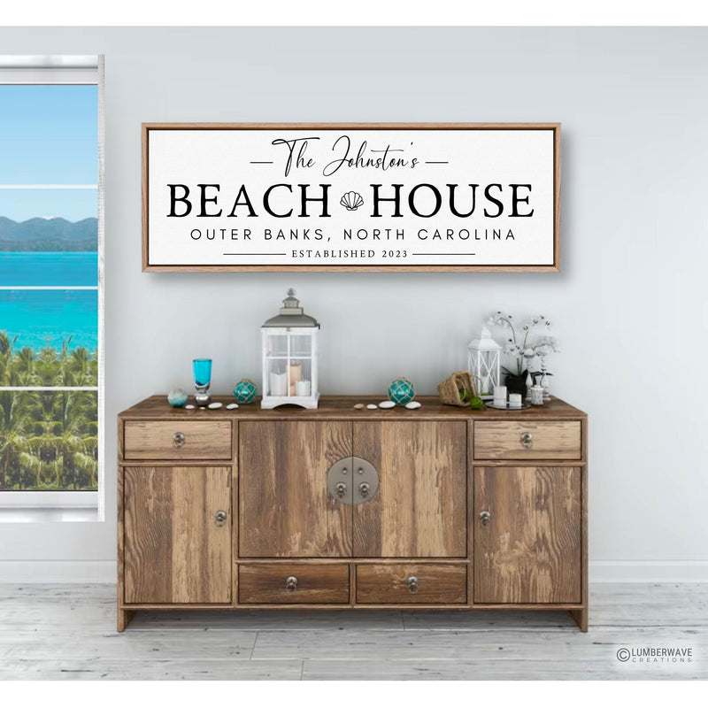 Beach House Sign