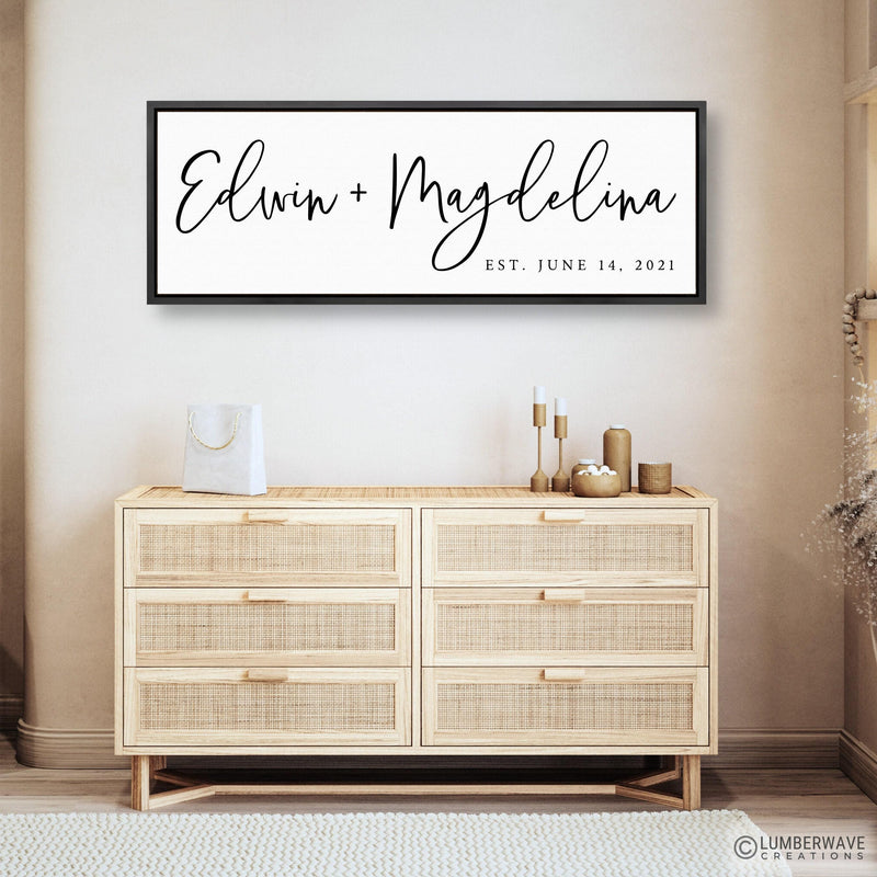 Personalized Wedding Sign