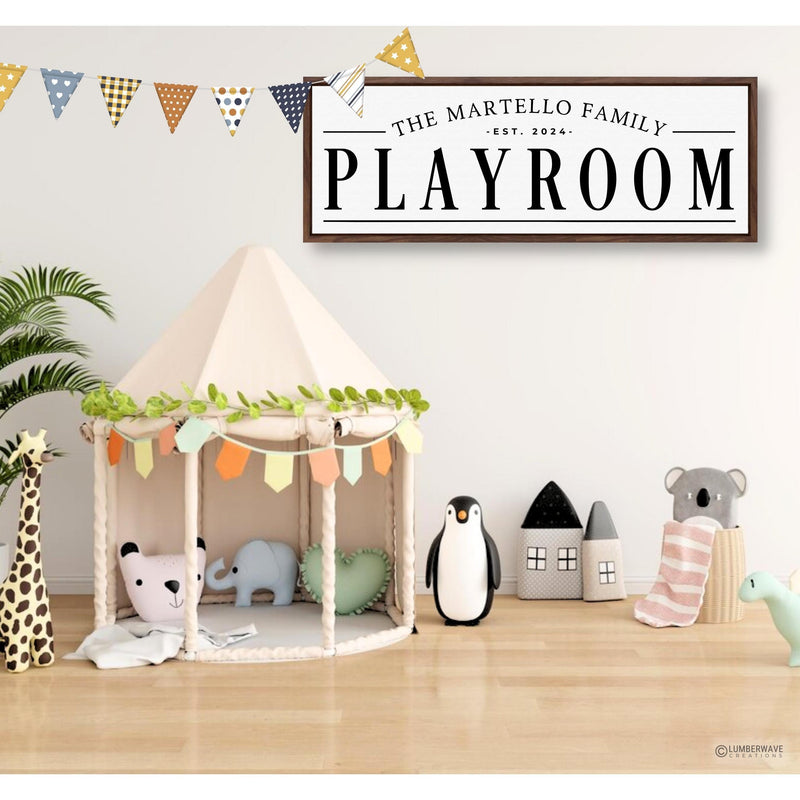 Playroom Sign For Kids Room