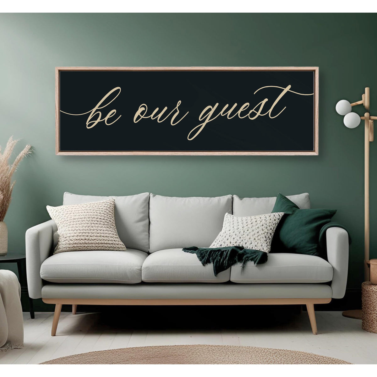 Be Our Guest Sign