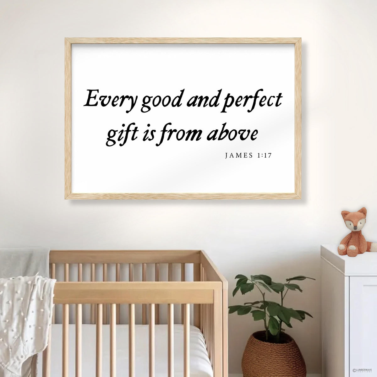 Every Good And Perfect Gift Is From Above Sign
