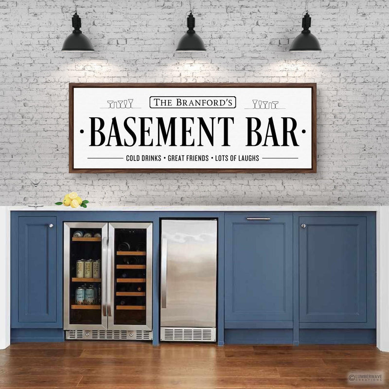 Basement Bar Sign