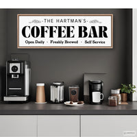 Coffee Bar Sign