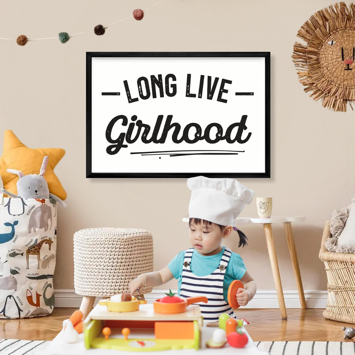 Long Live Girlhood Sign