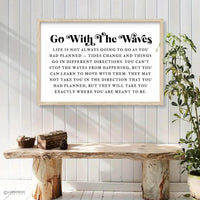 Go With The Waves Print