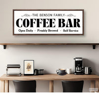 Coffee Bar Sign