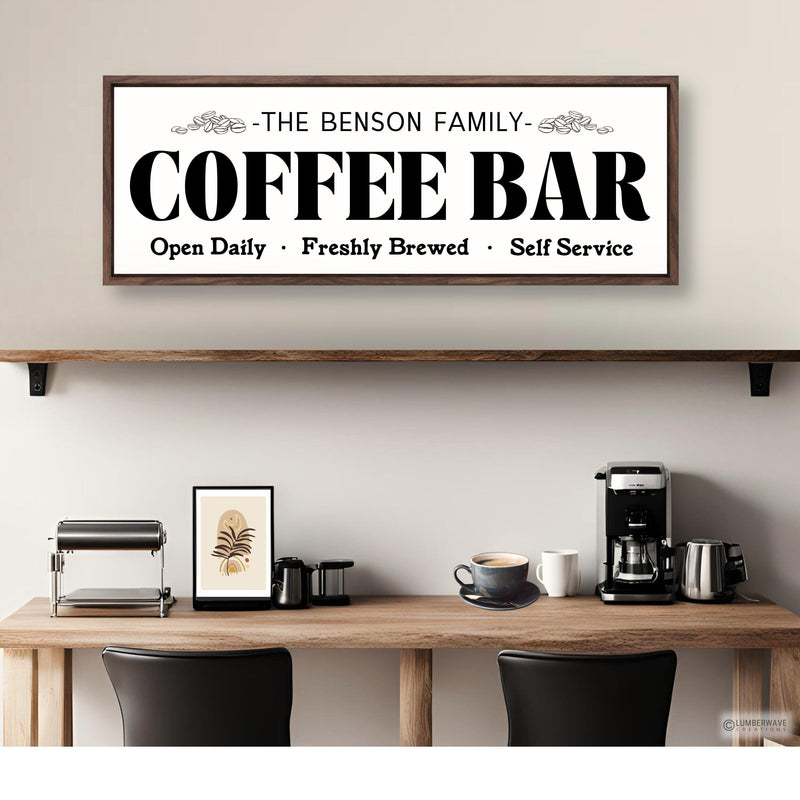 Coffee Bar Sign