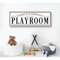 Custom Playroom Sign