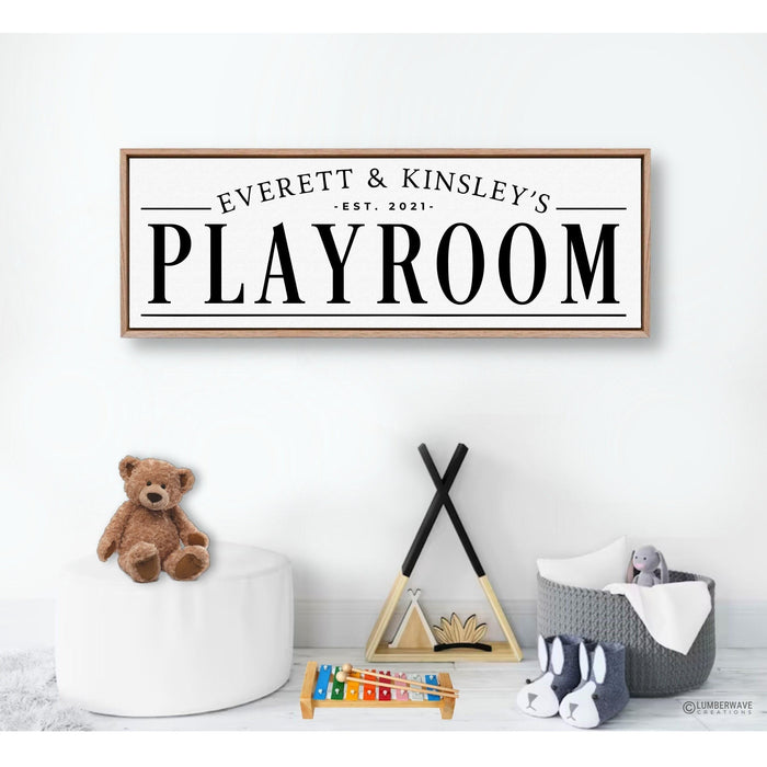Custom Playroom Sign
