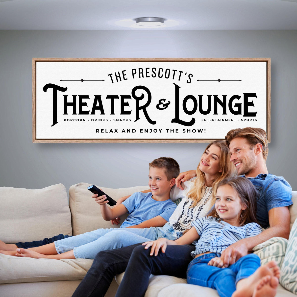 Theater Room Sign