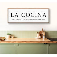 La Cocina Sign