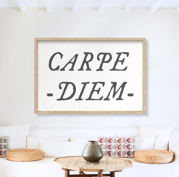 Carpe Diem Sign