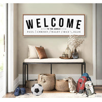 Welcome To The Jungle Sign