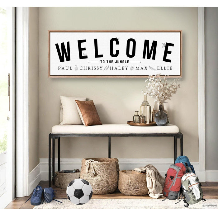 Welcome To The Jungle Sign