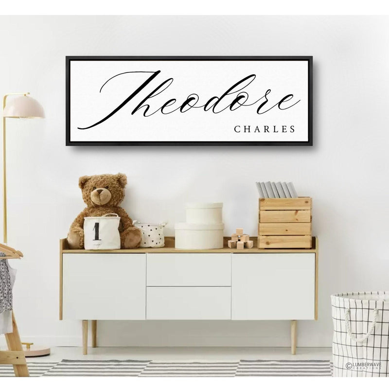 Name Sign For Nursery