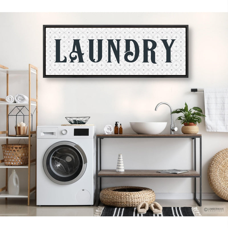 Retro Laundry Sign