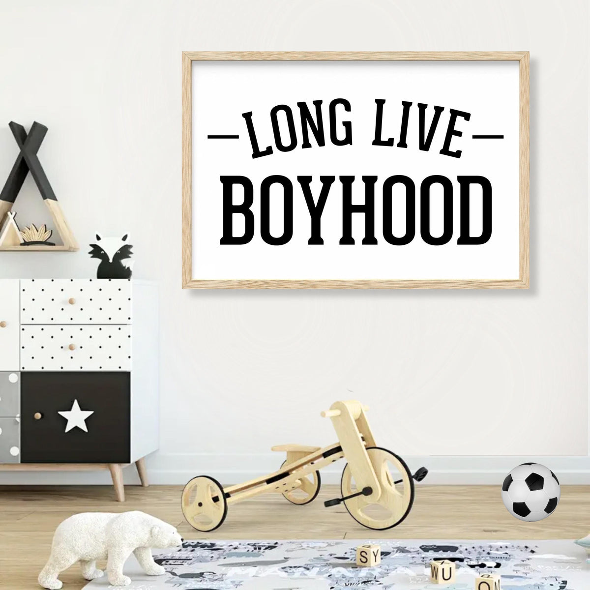 Long Live Boyhood Sign