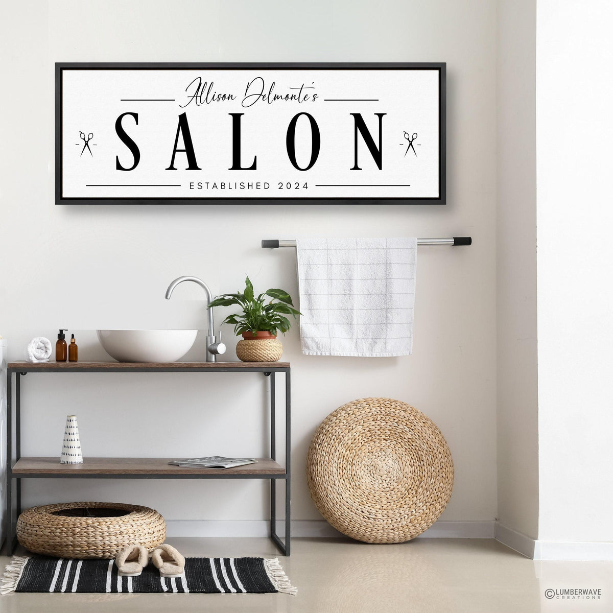 Salon Sign