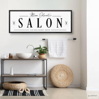 Salon Sign