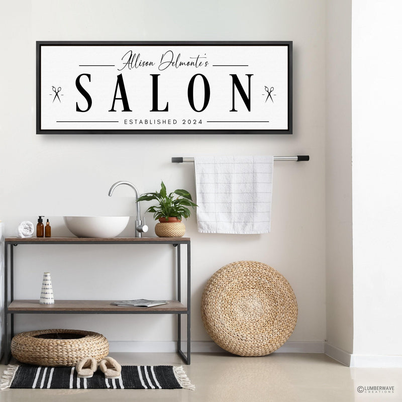 Salon Sign