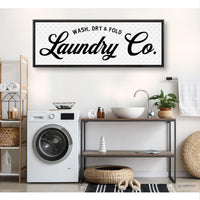 Laundry Sign