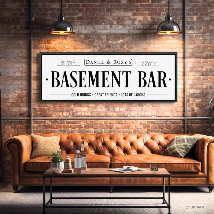 Basement Bar Sign