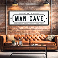 Man Cave Sign