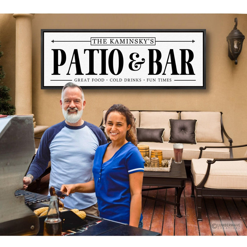 Patio Bar Sign