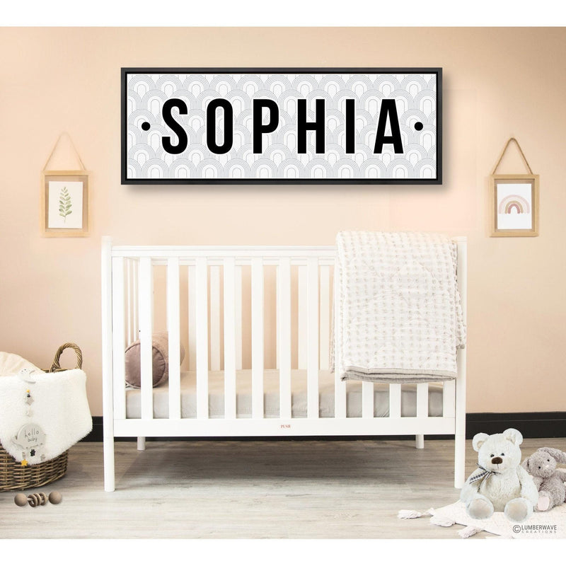 Nursery Name Sign