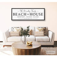Beach House Sign