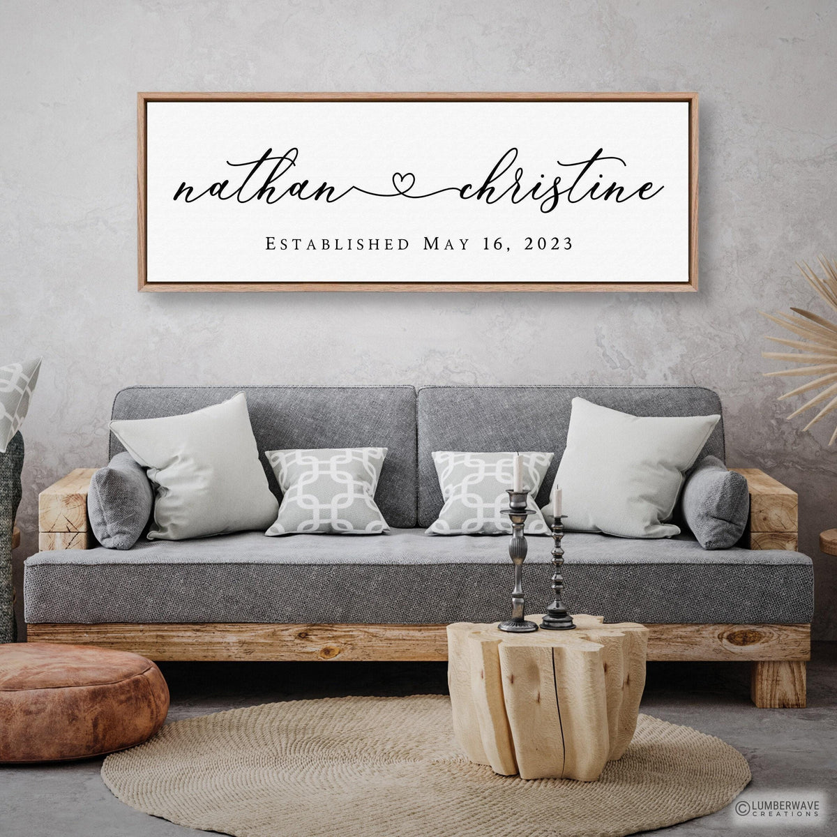 Personalized Wedding Sign