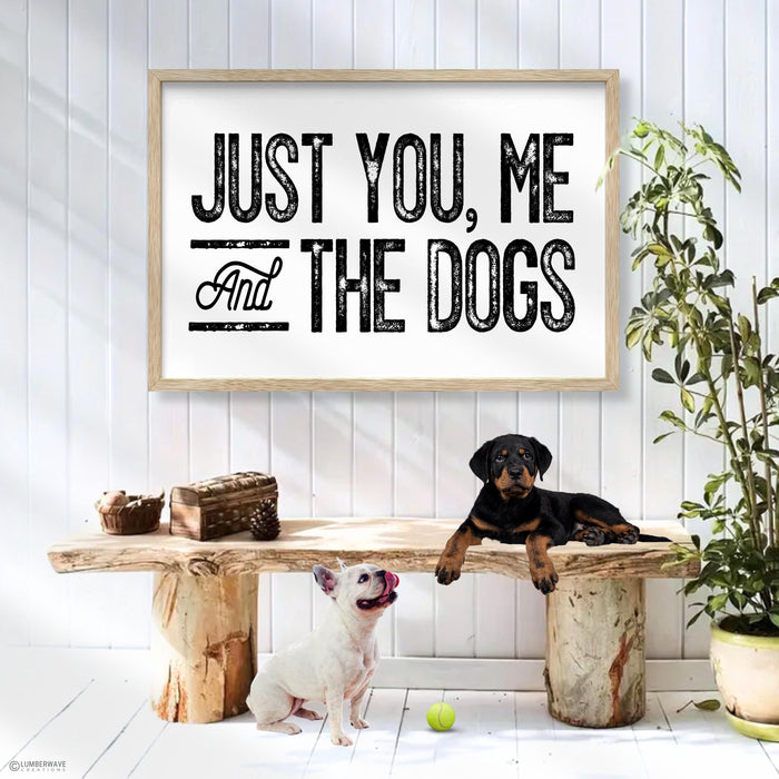 You Me and The Dogs Sign