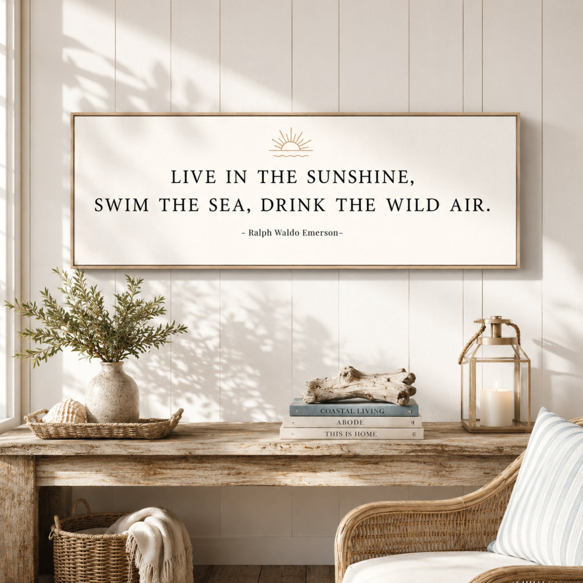 Live In The Sunshine, Swim The Sea, Drink The Wild Air | Ralph Waldo Emerson