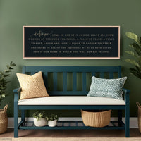 Come In And Stay Awhile Sign