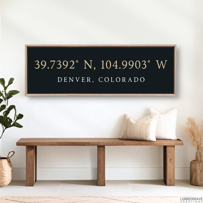 Latitude Longitude Sign
