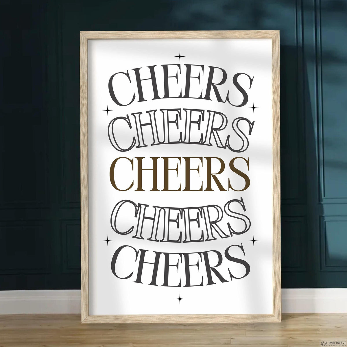 Cheers Print