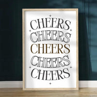 Cheers Print